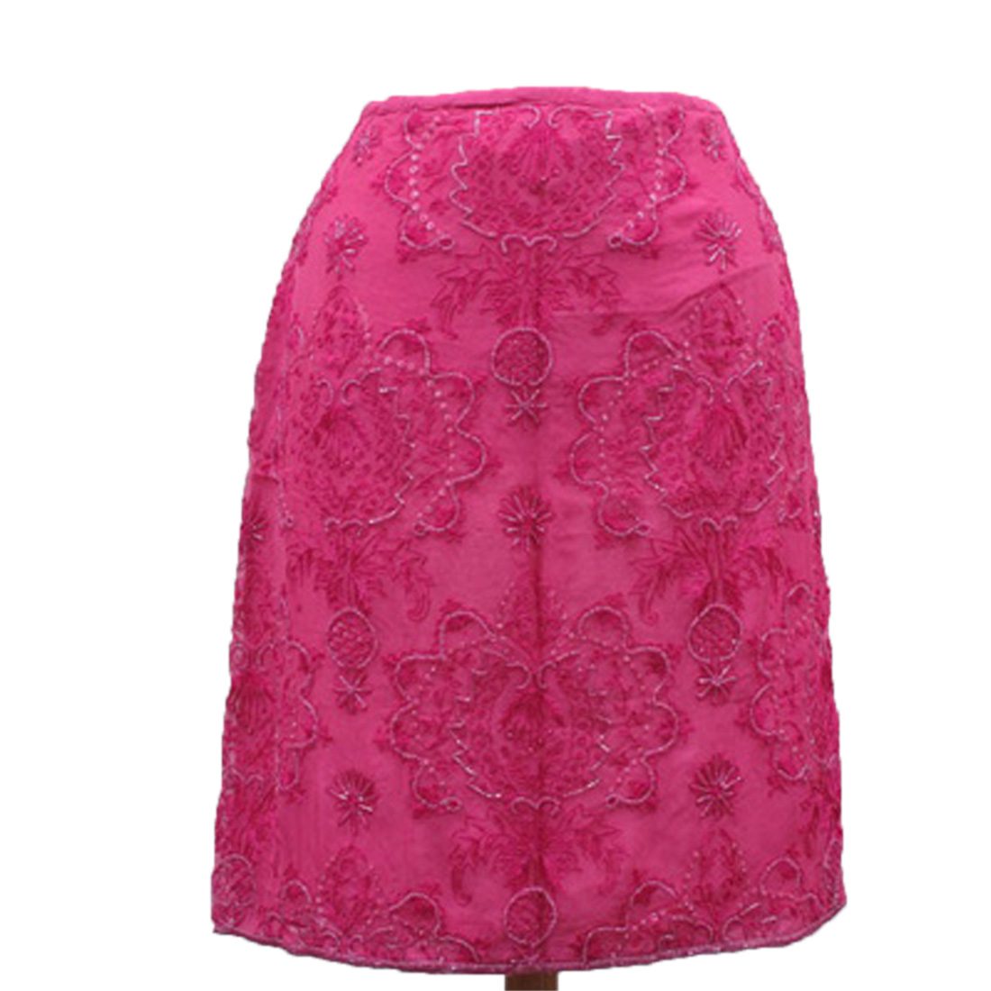 Beaded Georgette Skirt