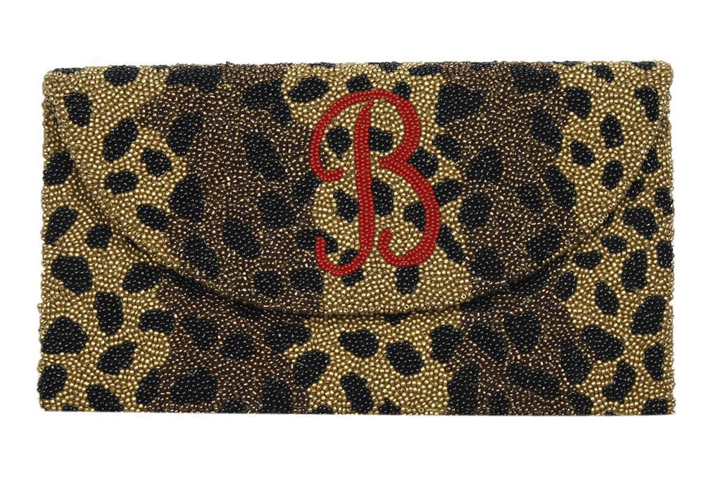 Cheetah Print With Monogram