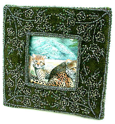 Velvet Flower Picture Frame