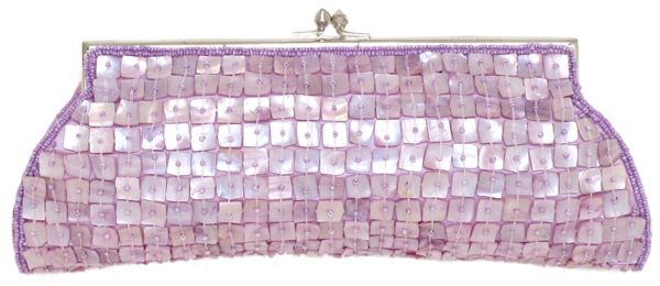 Square Mother-of-Pearl Clutch