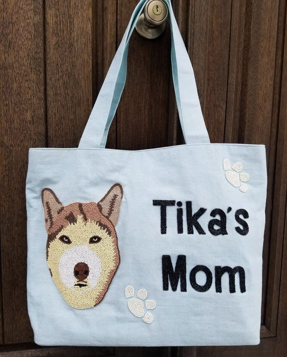 Pet Canvas Large Tote
