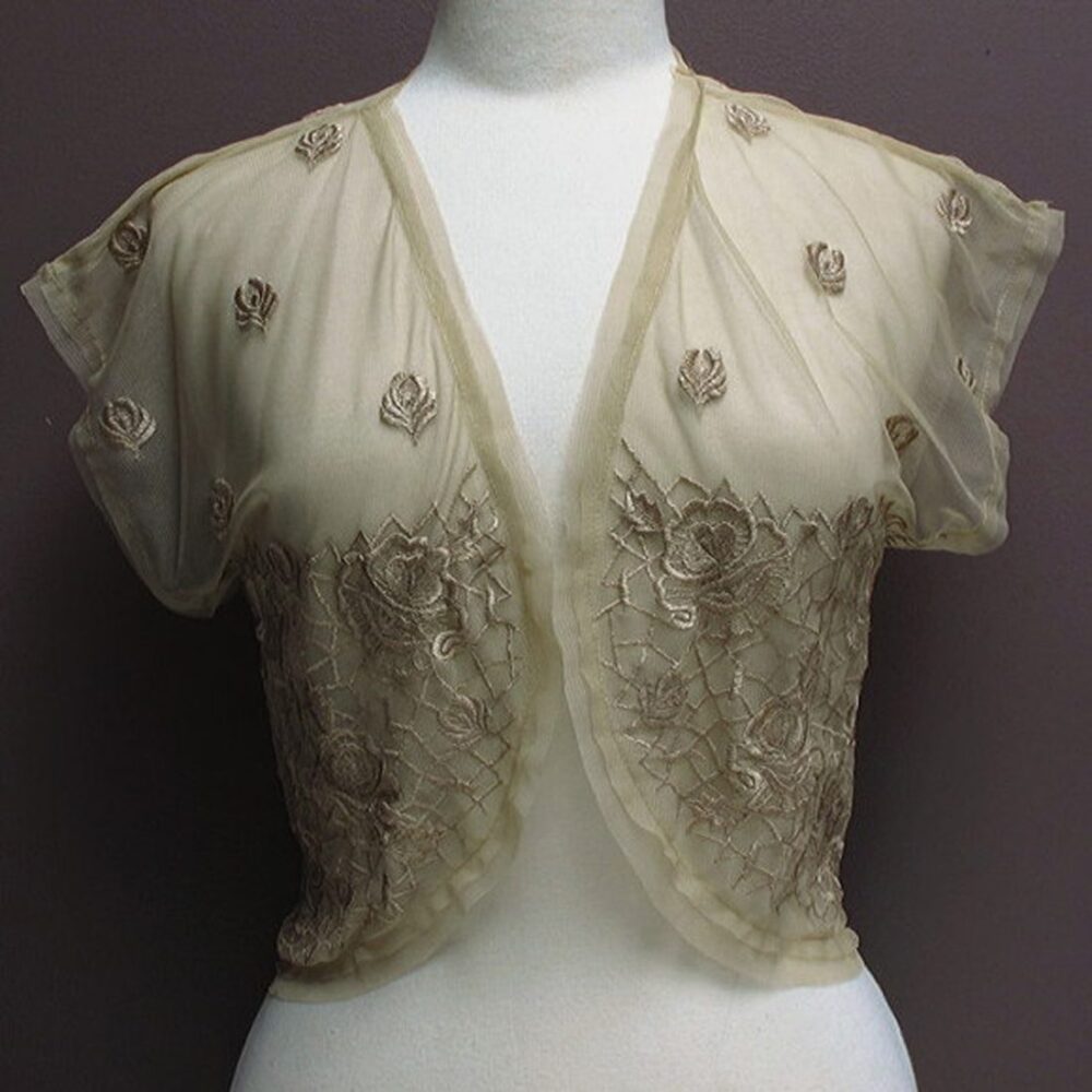 Tulle Roses Bolero