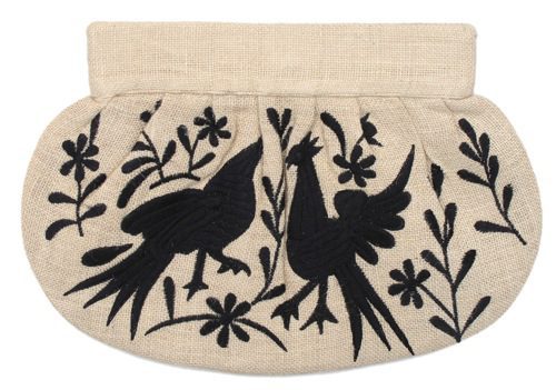 Jute Birds Clutch