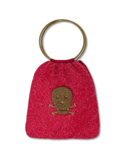RAISED SKULL TRIANGLE WRISTLET